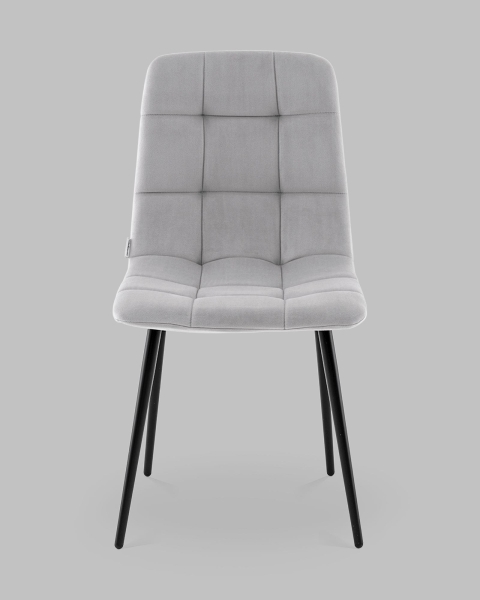 Стул Одди NEW велюр светло-серый