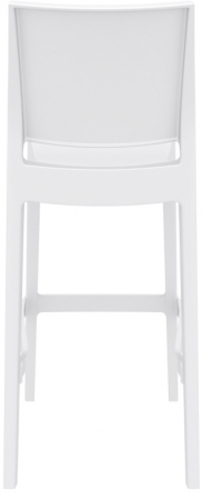 Стул пластиковый барный Siesta Contract Maya Bar 75 белый