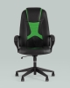 Кресло игровое ST-CYBER 8 TopChairs черный и салатовый