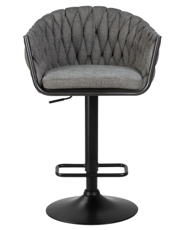 Набор 2 шт Стул барный LEON, графитовая ткань (LAR-275-21)