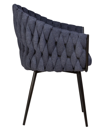 Стул обеденный MATILDA синяя ткань LAR-275-29